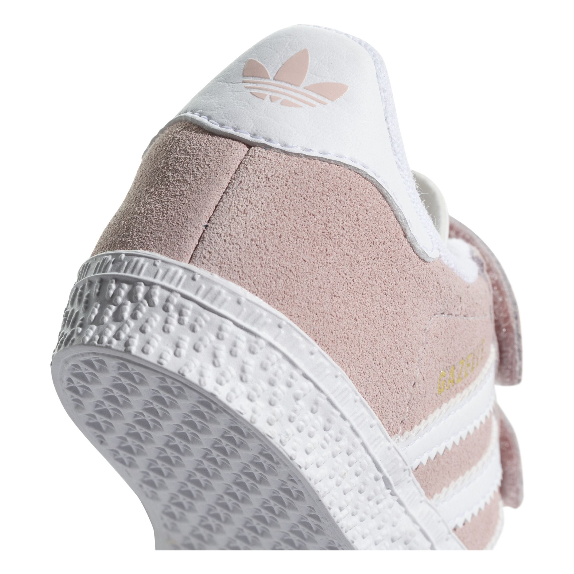 Zapatillas 2 Velcros Gazelle Rosa Adidas Calzado Bebé, Infantil