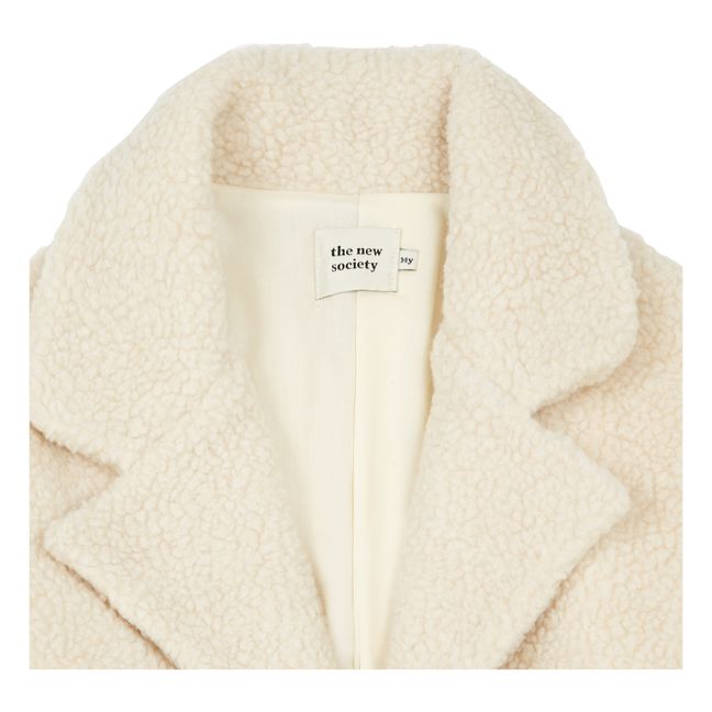 Manteau Façon Fourrure Freya | Naturel