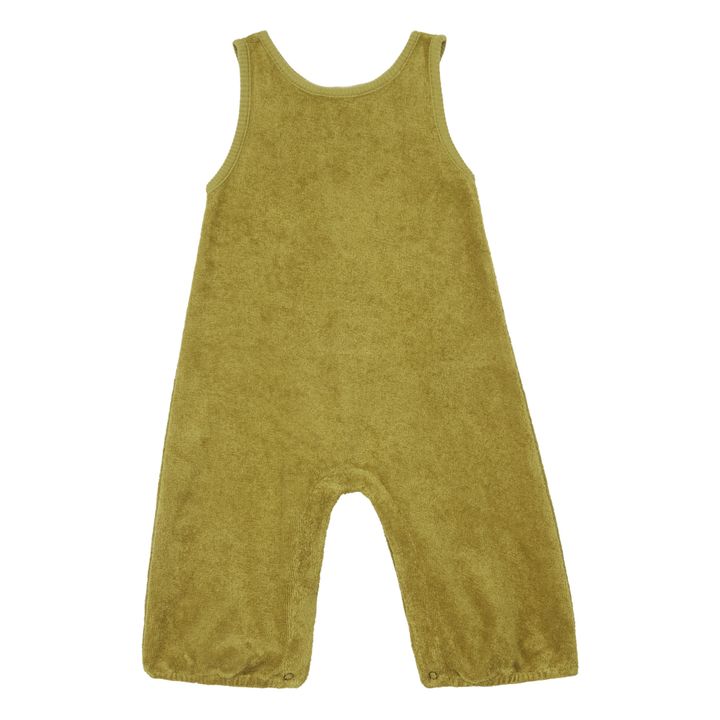 Stef Organic Cotton Playsuit | Bronze- Product image n°0