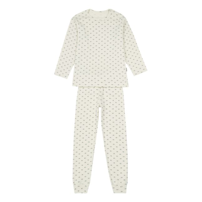 Pijama de algodón orgánico Arbousier | Azul