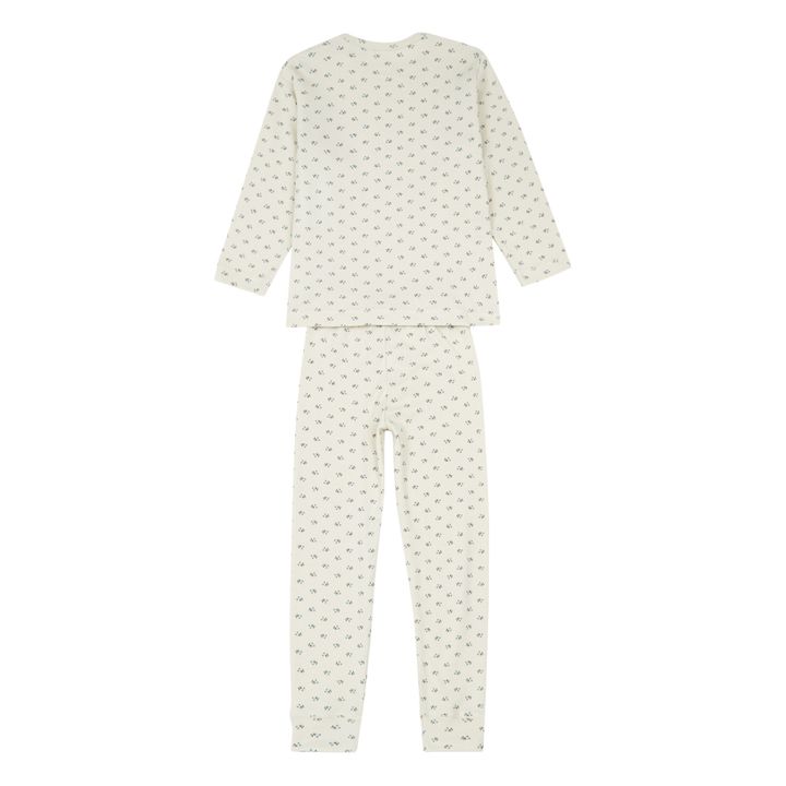 Pyjama Bio-Baumwolle Erdbeerbaum | Blau- Produktbild Nr. 1