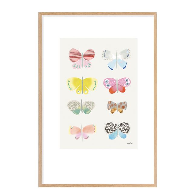 Lámina Mariposas acuarela