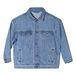 Tyler Oversized Organic Cotton Jacket Blau- Miniatur produit n°0