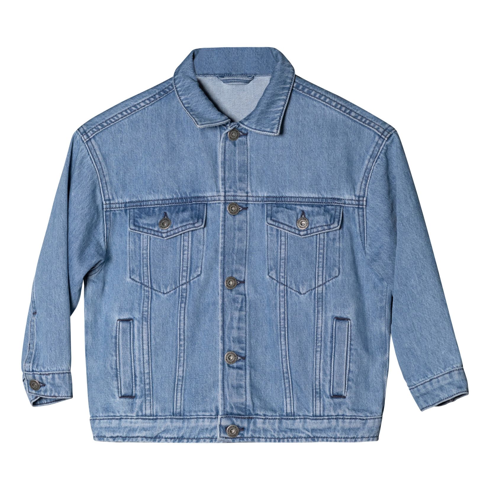 Tyler Oversized Organic Cotton Jacket Blau- Produktbild Nr. 0