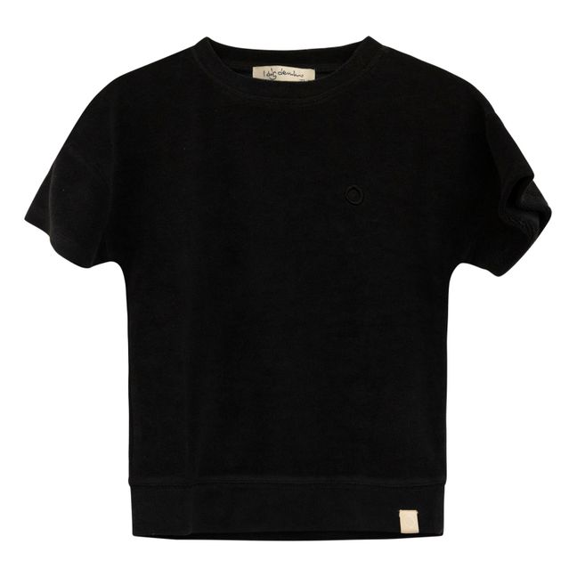 Elbe Terry Cloth T-shirt Black