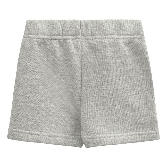 Mike Organic Cotton Baby Shorts Grey