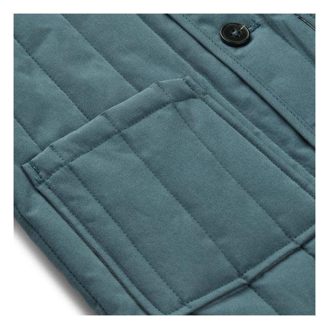 Tinos Organic Cotton Jacket Grey blue