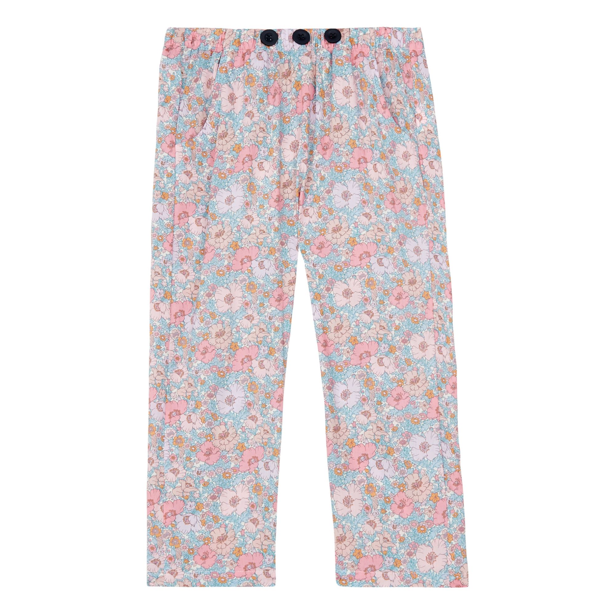Liberty Print Harem Pants Blue La 