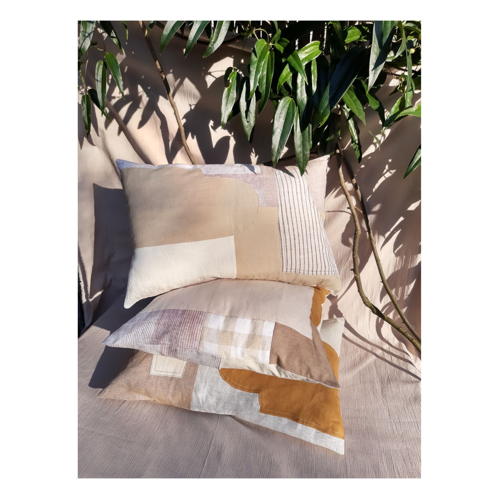 Patchwork Cushion Rosa- Imagen del producto n°5