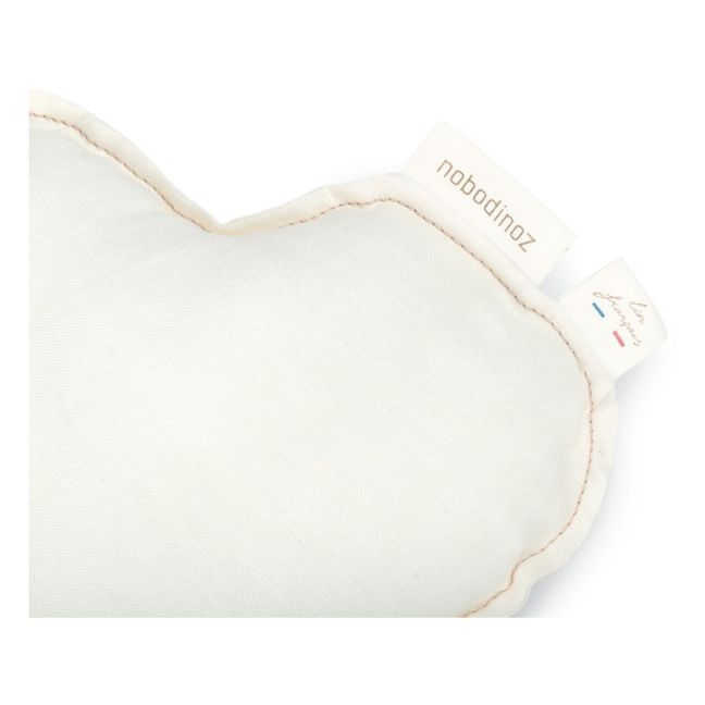 Cloud Cushion - French Linen | White