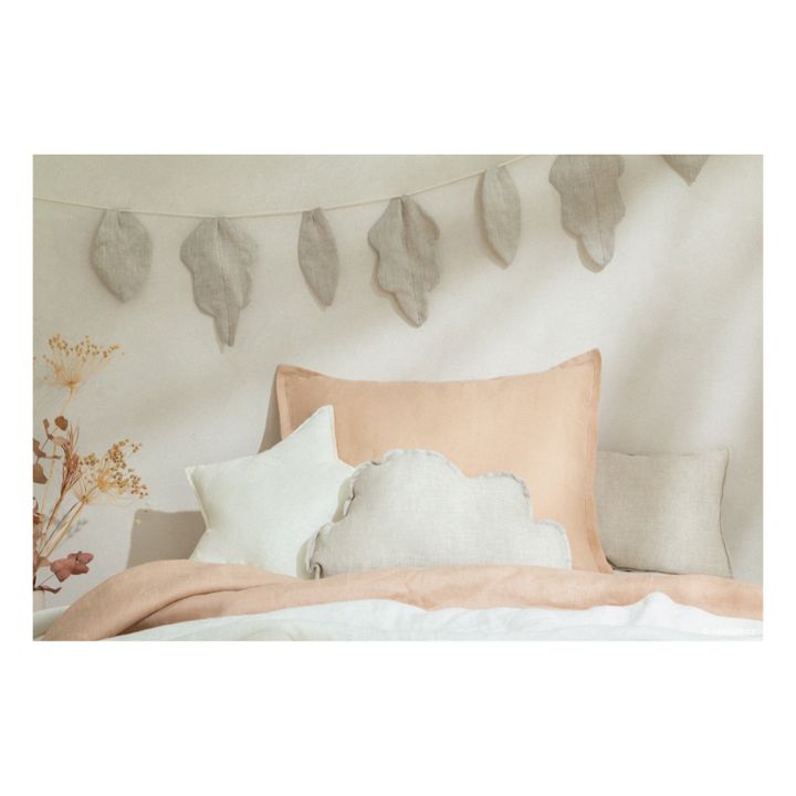 Cloud Cushion - French Linen | Seta greggia- Immagine del prodotto n°1
