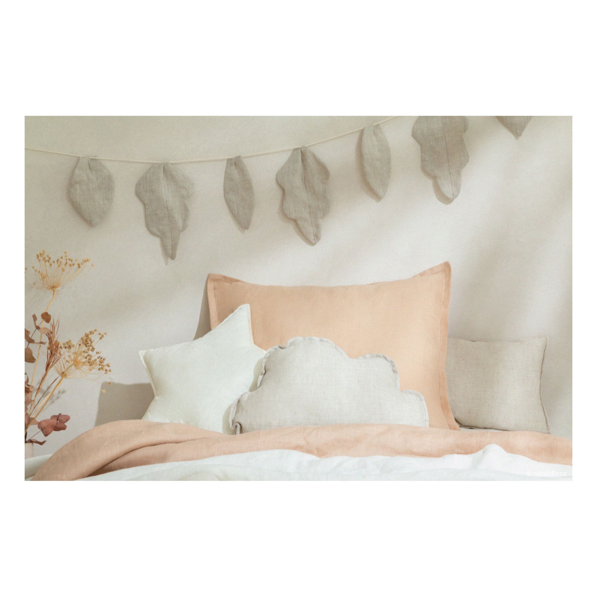 Cloud Cushion - French Linen Oatmeal- Product image n°1