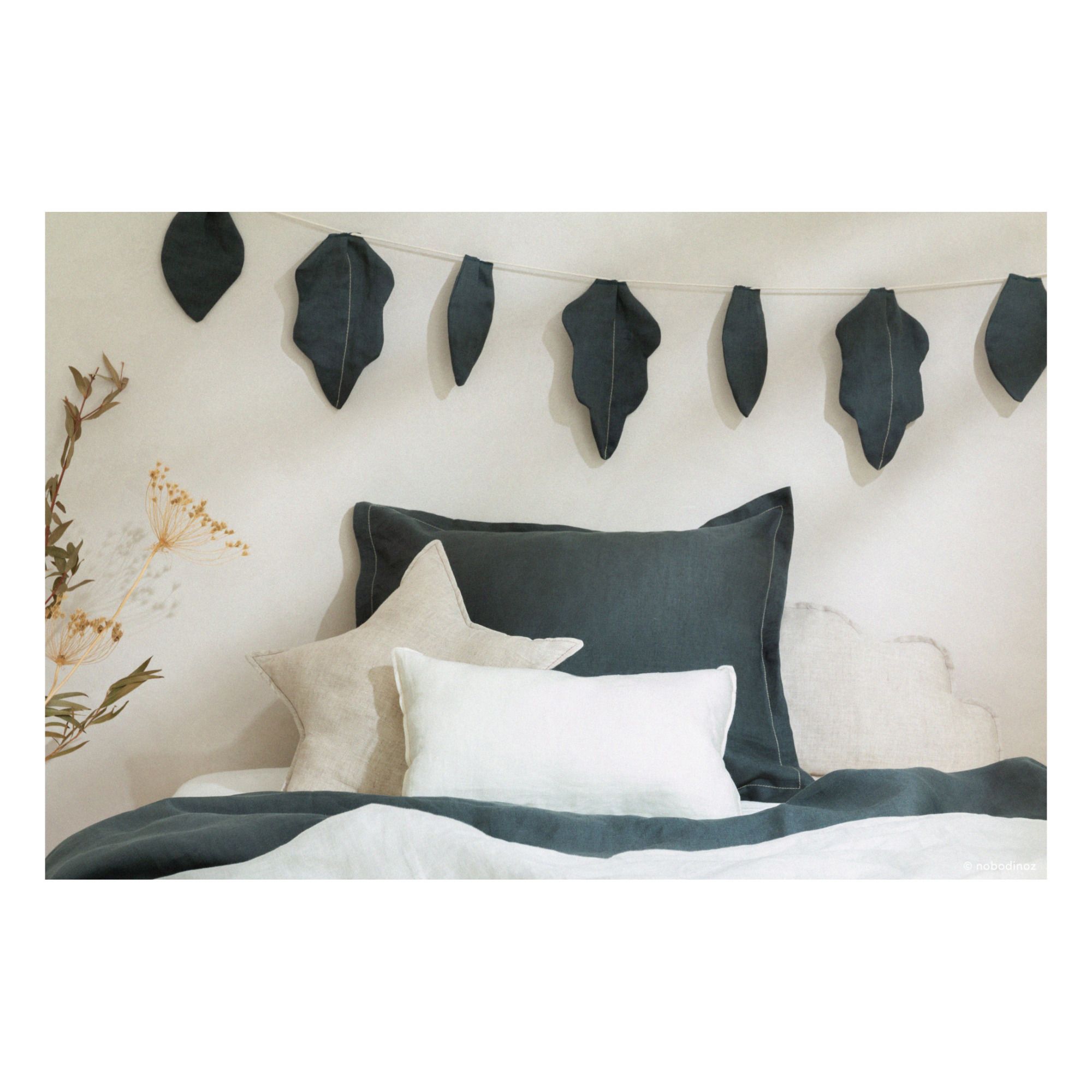 Rectangular Cushion - French Linen Blanco- Imagen del producto n°1