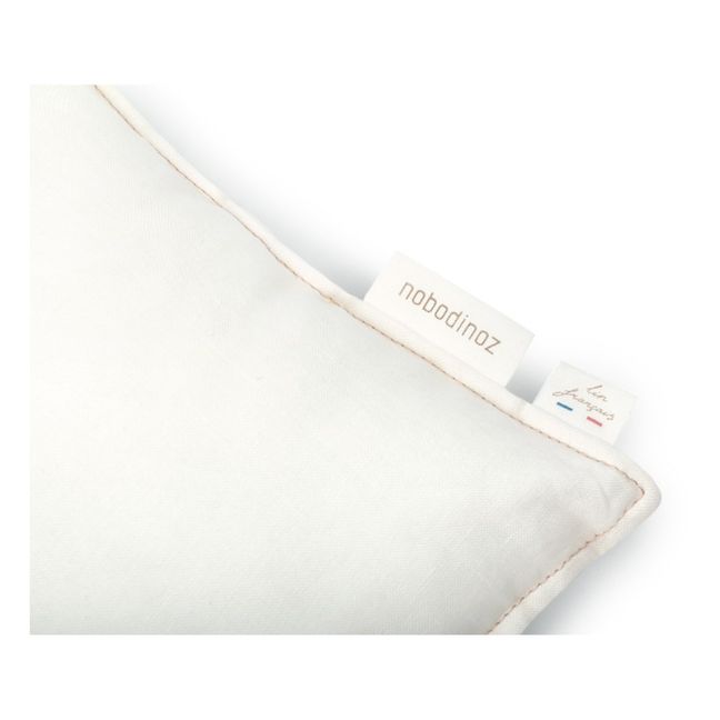 Rectangular Cushion - French Linen | White