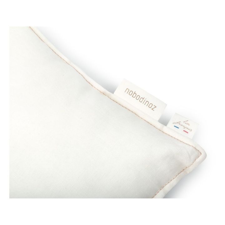 Rectangular Cushion - French Linen | White- Product image n°2