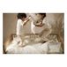 Rectangular Cushion - French Linen Blanco- Miniatura produit n°3