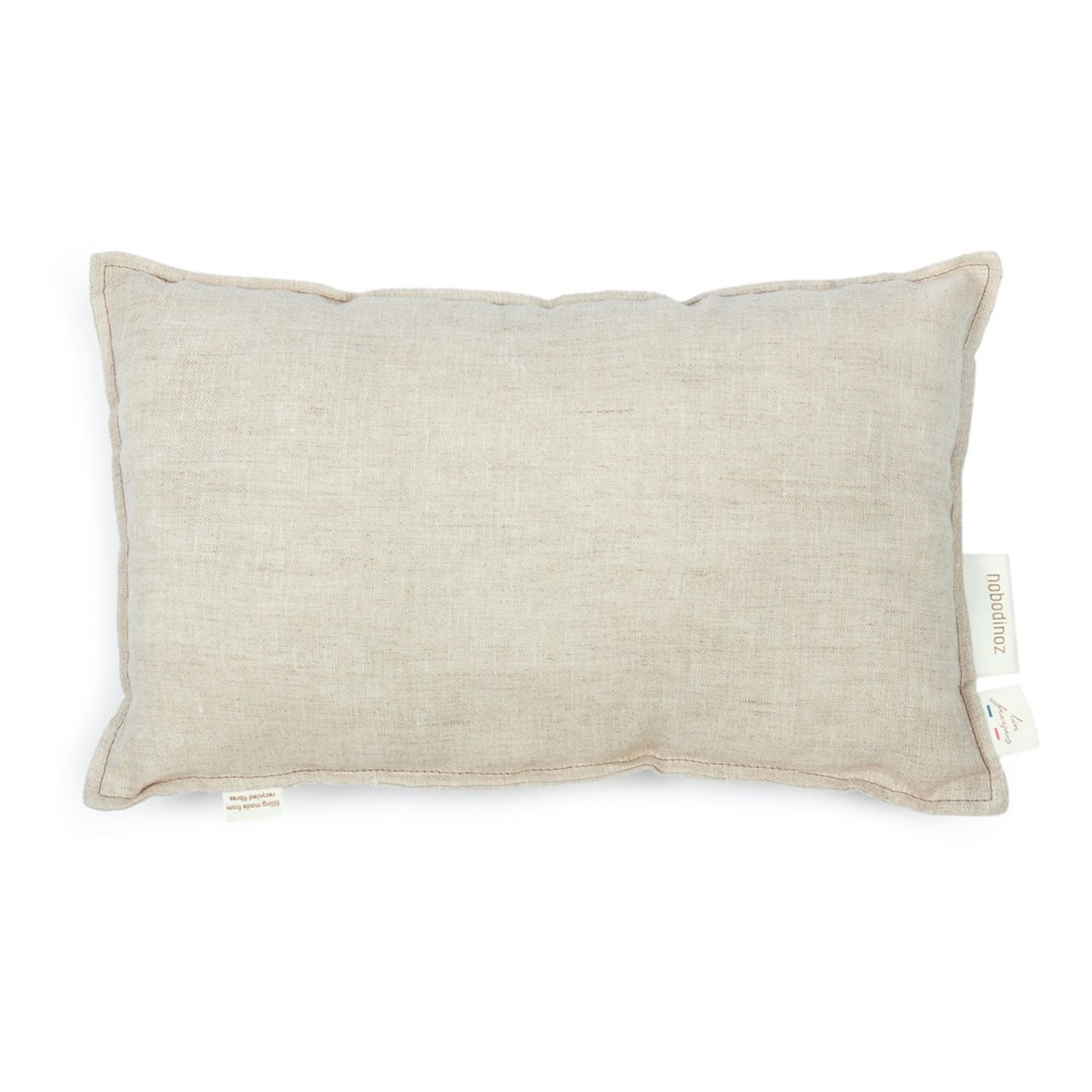 Rectangular Cushion - French Linen Seta greggia- Immagine del prodotto n°0