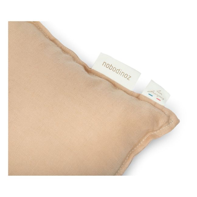 Rectangular Cushion - French Linen Sandfarben