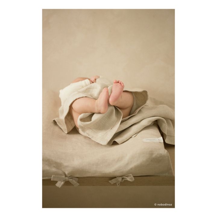 Light Blanket - French Linen | Seta greggia- Immagine del prodotto n°1