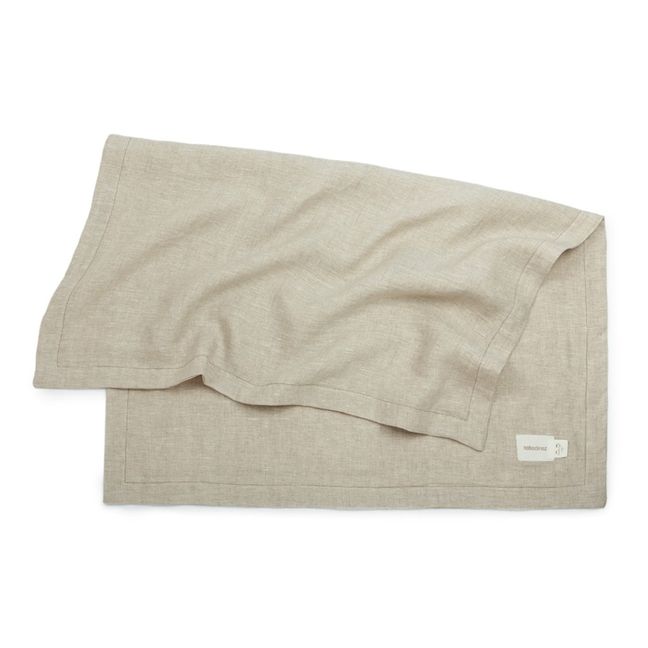 Light Blanket - French Linen | Seta greggia