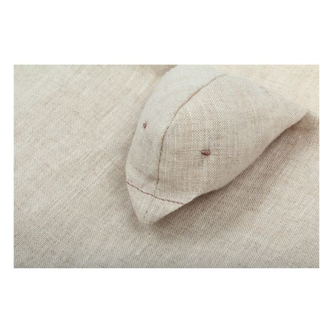Bird Soft Toy - French Linen Oatmeal