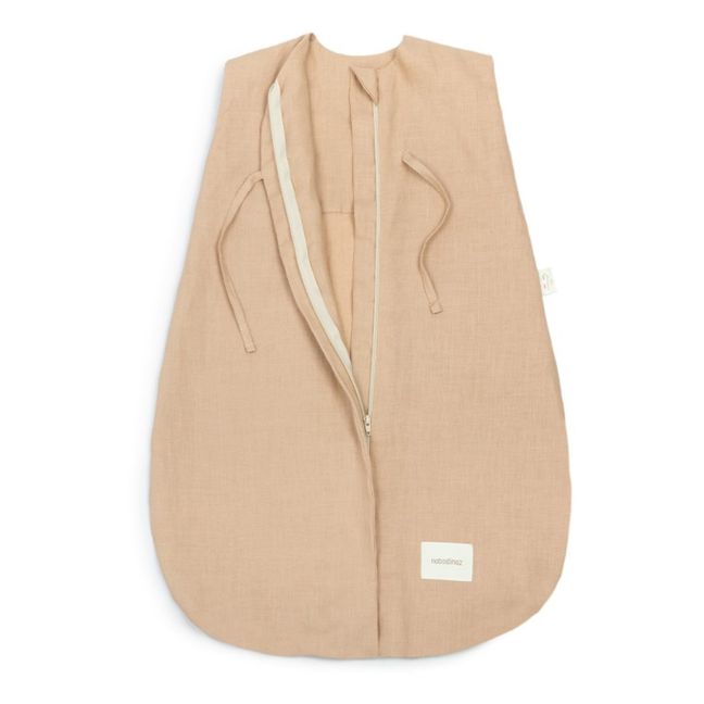 Summer Baby Sleeping Bag - French Linen Sandfarben
