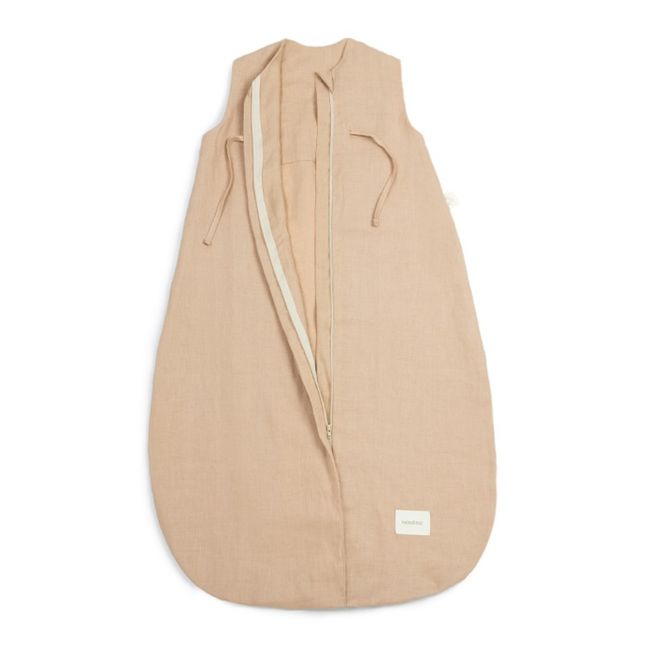 Summer Baby Sleeping Bag - French Linen Sabbia