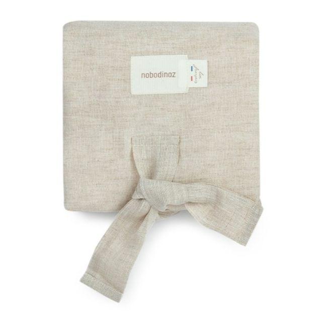 Travel Changing Mat - French Linen Hafer