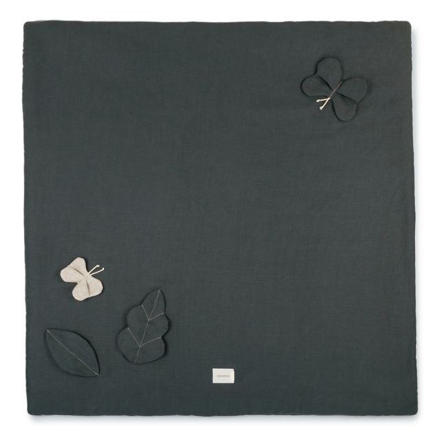 Tapis de jeu - Lin Français | Bleu