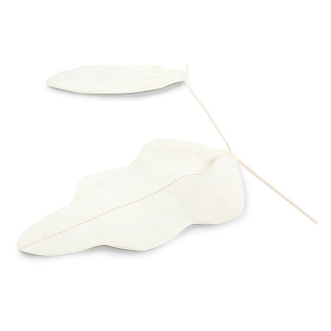 Decorative Garland - French Linen | White