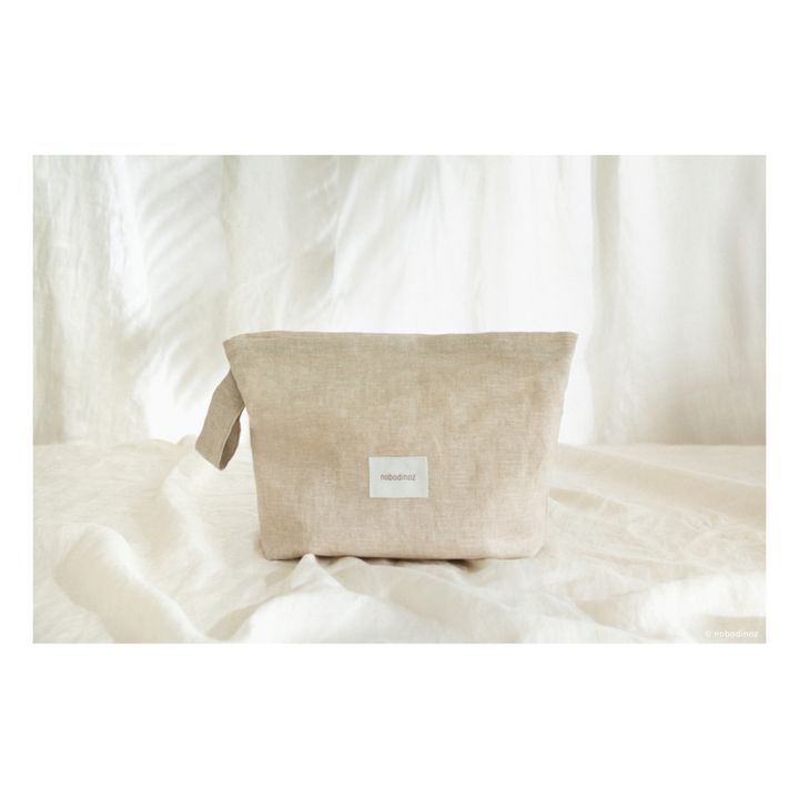 Toiletry Bag - French Linen Crudo- Imagen del producto n°1