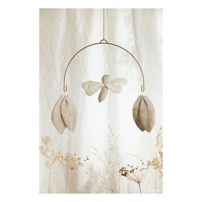 Decorative Mobile - French Linen Bianco