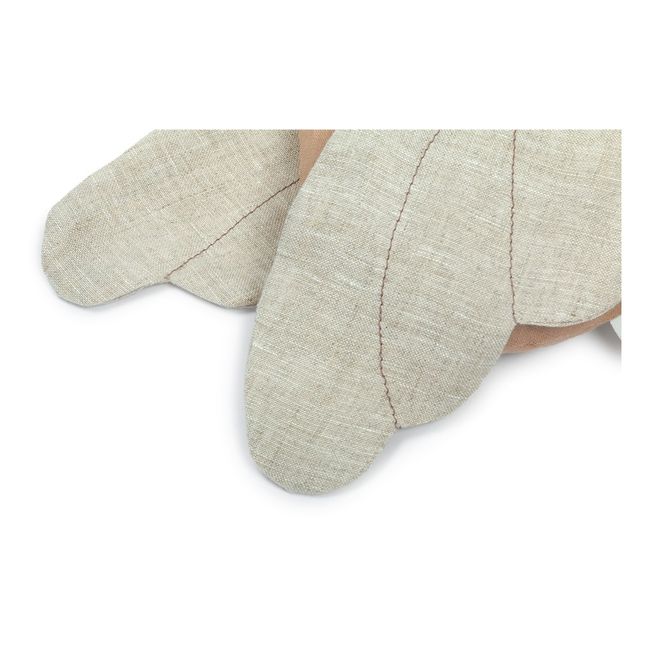 Bird Rattle - French Linen | Sand