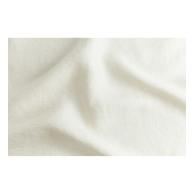 Bettwäsche-Set- Französische Leinen | Weiß