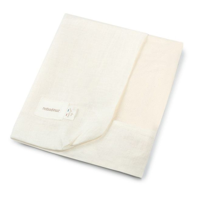 Funda de cambiador con corazones - Lin Français | Blanco