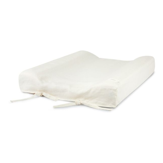 Changing Mat Cover - French Linen Bianco