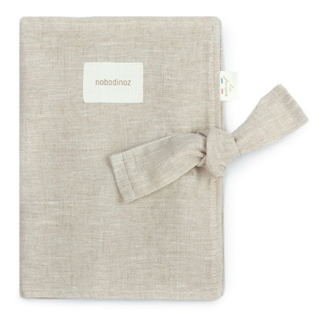 Health Book Cover - French Linen | Oatmeal