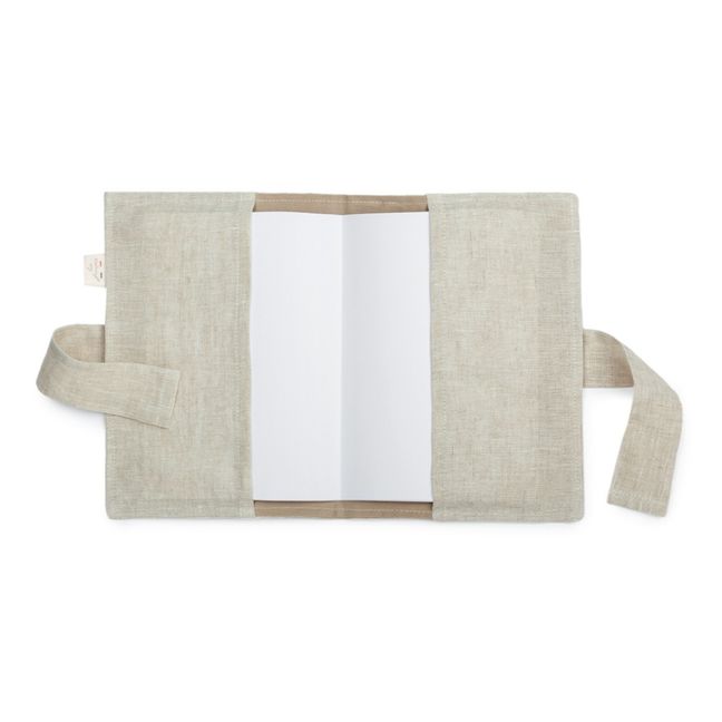 Health Book Cover - French Linen | Oatmeal