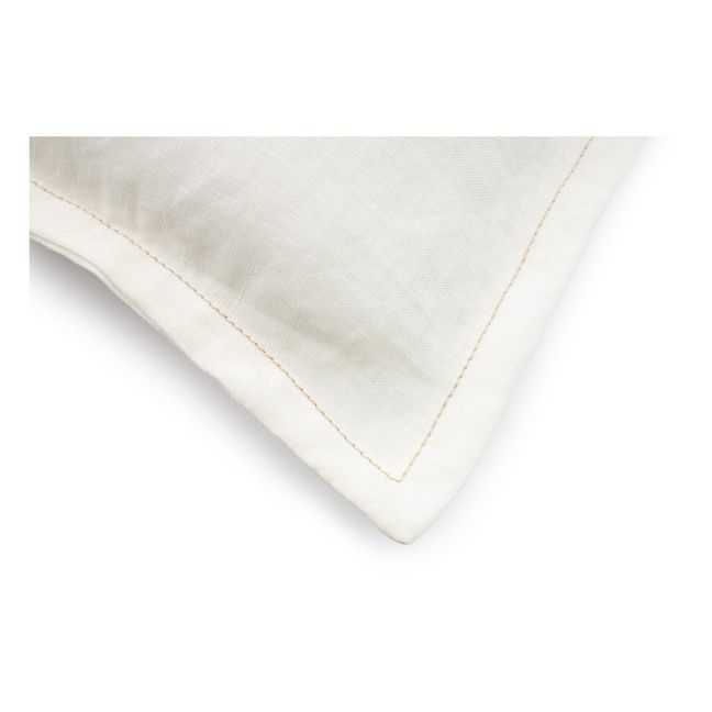Taie d'oreiller - Lin Français | Blanc