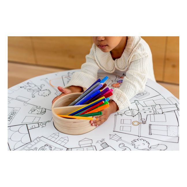 Table et tabourets pour enfants - la Drawin'table + 2 tabourets