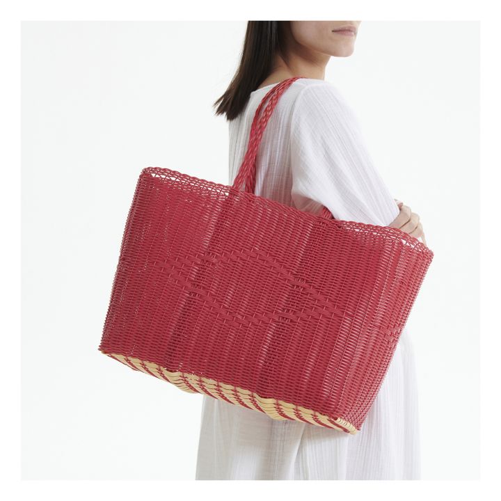Basic Basket - L | Rosso- Immagine del prodotto n°2