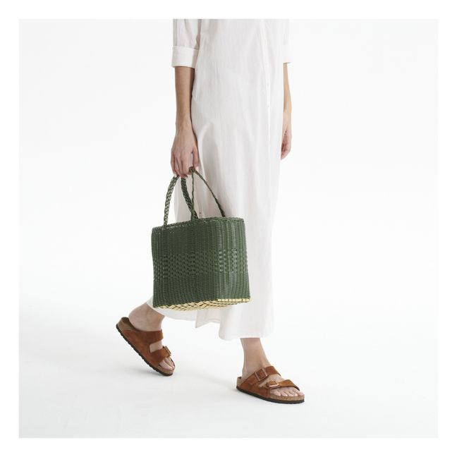 Lace Tote Bag - S | Khaki