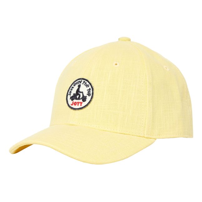 Gorra de lino Amarillo