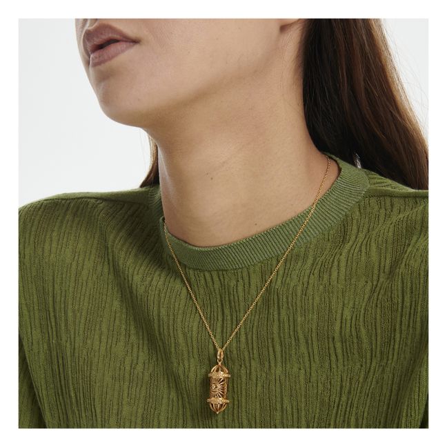 Aleph Saphire Necklace | Yellow