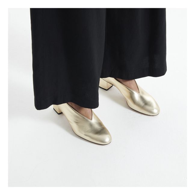 Mildred Classic Ballet Flats Gold
