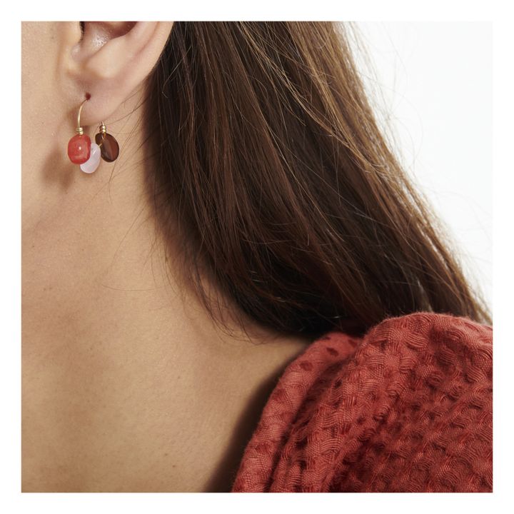 Yacinthe Earrings Red- Product image n°2