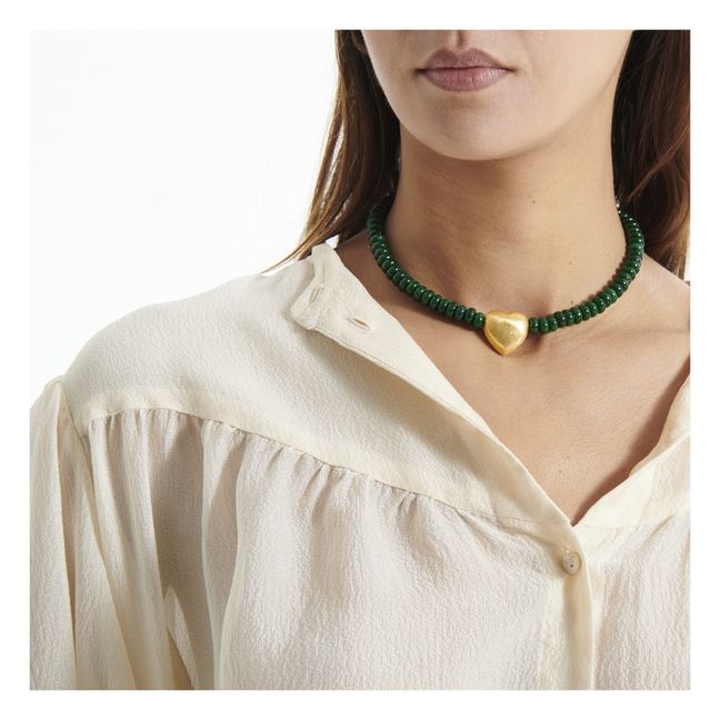 Heart Necklace | Verde