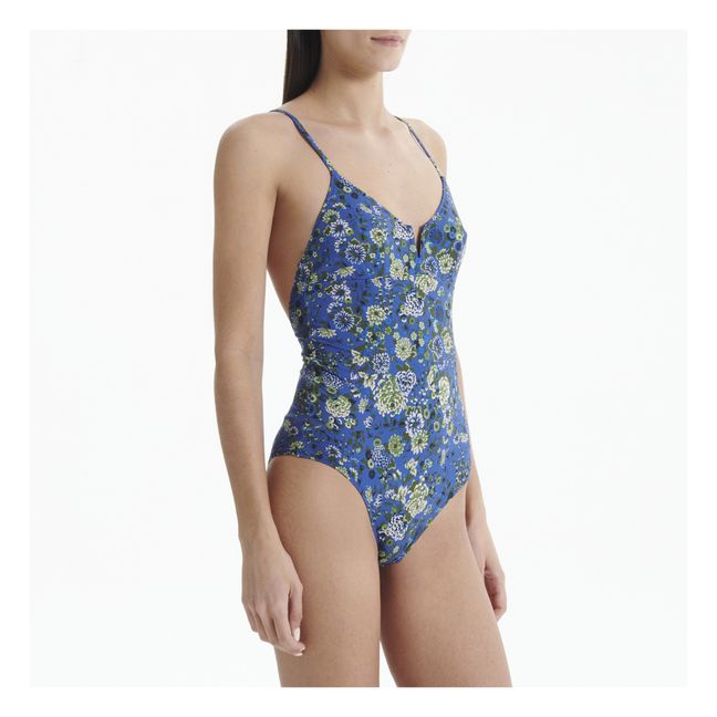 Coral Spring Swimsuit Blue