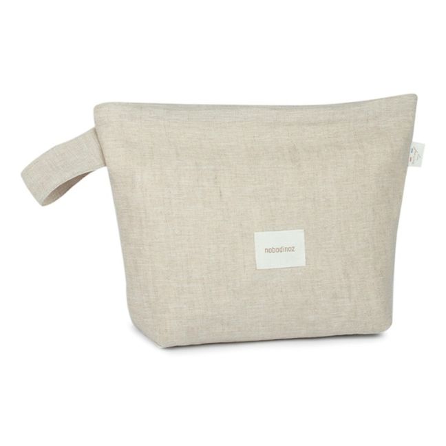 Toiletry Bag - French Linen Oatmeal