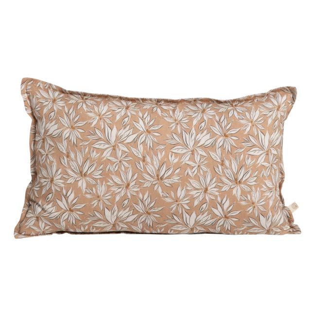 Palma Washed Linen Taormina Cushion | Beige